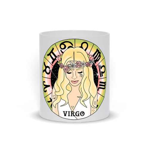 Plus Minus Co Virgo Mugs Virgo Gifts - Virgo Constellation Coffee Mug - Virgo Cups - Zodiac Gifts For Virgo - Virgo Birthday Gift - Zodiac Coffee Mug