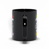 Plus Minus Co Virtually Awesome Music Teacher Black Mugs teacher birthday gift, back to school, teacher personalized gifts, view 4