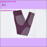 Plus Minus Co Vital Energy Seamless Leggings High Waist Gym Fitness Push, view 3