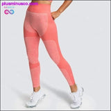 Plus Minus Co Vital Energy Seamless Leggings High Waist Gym Fitness Push, view 4