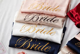 Plus Minus Co Wedding Bride Bridesmaid Robe Dressing Gown Sexy Women Bathrobe Nightgown Short Sleepwear Casual Flower Kimono Geisha M L XL, view 5