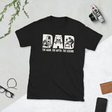 Plus Minus Co Welder The Man the Myth the legend Unisex Tee, view 2