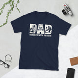 Plus Minus Co Welder The Man the Myth the legend Unisex Tee, view 3