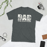 Plus Minus Co Welder The Man the Myth the legend Unisex Tee, view 4