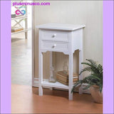 Plus Minus Co White Accent Table ll PlusMinusco.com, view 2