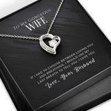 Plus Minus Co Wife Gift From Husband, To My Wife Necklace, Wife Anniversary Gift, I Love My Wife Gift From Husband, Wife Birthday Gift Wife Christmas Gift, view 6