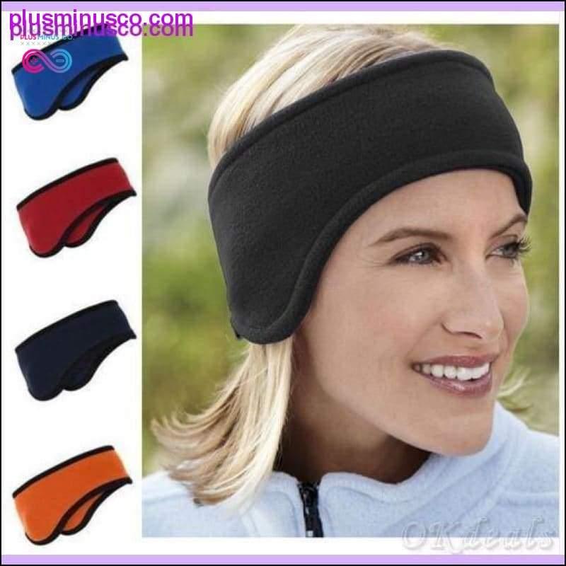Plus Minus Co Winter Earmuffs/Ear Warmer and Head Band Polar Fleece for