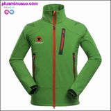 Plus Minus Co Winter Outdoor Male Soft shell Windbreaker Jacket Waterproof, view 2
