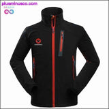 Plus Minus Co Winter Outdoor Male Soft shell Windbreaker Jacket Waterproof, view 3