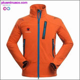 Plus Minus Co Winter Outdoor Male Soft shell Windbreaker Jacket Waterproof, view 4