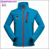 Plus Minus Co Winter Outdoor Male Soft shell Windbreaker Jacket Waterproof, view 5