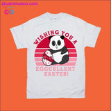 Plus Minus Co Wishing you a Eggcellent Easter | Panda | Retro Sunset, view 2
