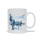 Plus Minus Co Wolf Moon Mugs,Cute Wolf Lover Gift, Animal Wolfdog, Howling Wolf Girls Costume, Present, Hoodie Sweatshirt, view 4
