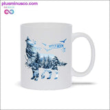 Plus Minus Co Wolf Moon Mugs, view 2