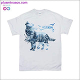 Plus Minus Co Wolf Moon T-Shirts, view 3