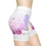 Plus Minus Co Women's Biker Shorts,  jogging, beach walk, Gym Shorts, Cycling, Workout, Sports wear, biker shorts, printed yoga short, plus size shorts, view 5