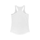 Plus Minus Co Women's Ideal Racerback Tank, Women's Tank Top, Organic Cotton Black Tank Top, Loose Racerback Tank, Activewear for Women, Athleisure Top, view 2