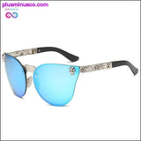 Plus Minus Co Gothic Sunglasses Skull Frame Metal Temple High Quality Sun, view 3
