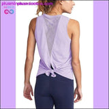 Plus Minus Co Women Gym Shirt Summer Yoga Tank Top Quick Dry Mesh Sport, view 3