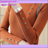 Plus Minus Co Women Knitted Turtleneck Sweaters Korean Fashion Winter, view 5