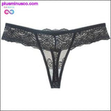 Plus Minus Co Women Low-Waist Thongs Underwear Sexy Comfortable Triangle, view 2