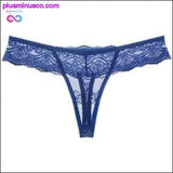 Plus Minus Co Women Low-Waist Thongs Underwear Sexy Comfortable Triangle, view 5