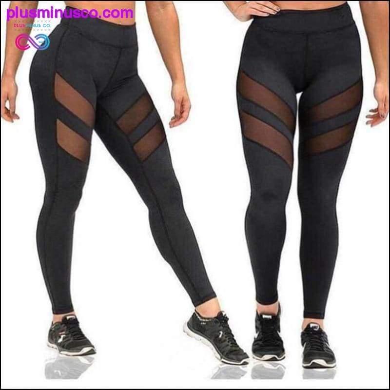 Plus Minus Co Women Mesh patchwork yoga/bodybuilding pant ||