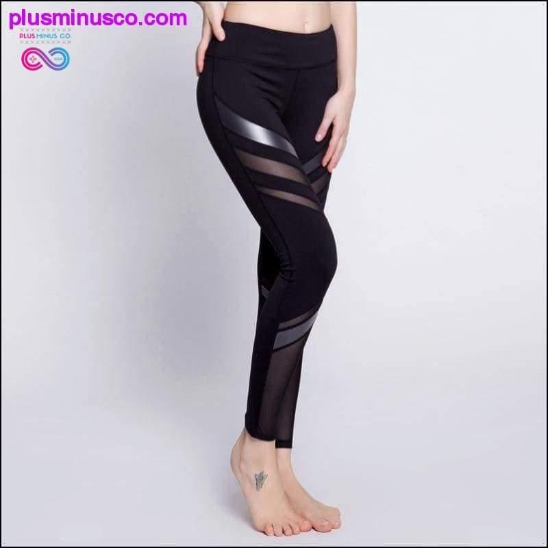 Plus Minus Co Women Mesh patchwork yoga/bodybuilding Pants Size XS-XL