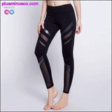 Plus Minus Co Women Mesh patchwork yoga/bodybuilding Pants Size XS-XL, view 6
