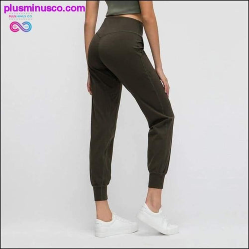 Plus Minus Co Women Naked-feel Fabric Loose Fit Sport Leggings