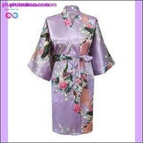 Plus Minus Co Bride Bridesmaid Wedding Party Robe Sleepwear Print Floral &, view 6
