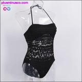 Plus Minus Co Women Plus Size One Piece Sexy Swimsuit, view 4