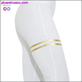 Plus Minus Co Women Running Tights Skinny Compression Joggers Gym Pants, view 3