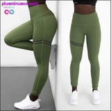 Plus Minus Co Women Running Tights Skinny Compression Joggers Gym Pants, view 5