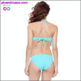 Plus Minus Co Women Sexy Fringed Plus Size Bikini Set, view 5