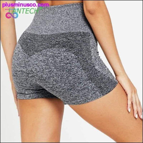Plus Minus Co Women 'sYoga Sports Shorts for Running Sportswear Fitness