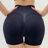 Plus Minus Co Women Yoga Shorts High Waist Workout Shorts Fitness Yoga Lift Butt Fitness Ladies Yoga Gym Running Short Pants Sportswear, view 5