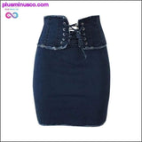 Plus Minus Co Women's Fashion Summer Skirts High Waist Solid Color Party, view 2