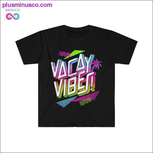 Plus Minus Co Vacay Vibes Techno Graphic T-shirt
