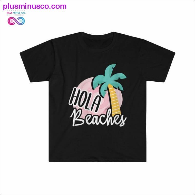 Plus Minus Co Hola Beaches Summer vacation T-shirt