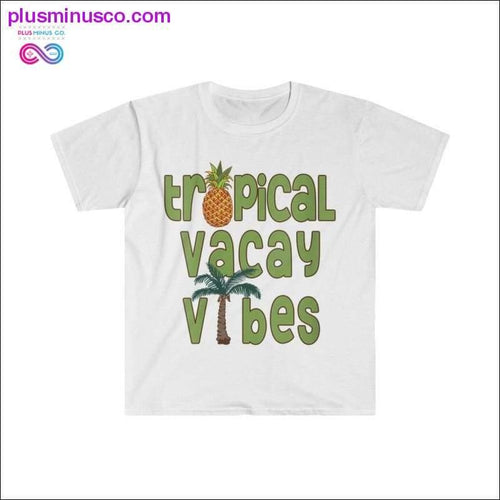 Plus Minus Co Women's Tropical Vacay Vibes Summer Cruise T-shirt