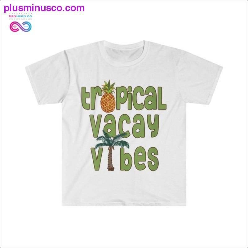 Plus Minus Co Women's Tropical Vacay Vibes Summer Cruise T-shirt