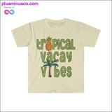 Plus Minus Co Women's Tropical Vacay Vibes Summer Cruise T-shirt, view 6