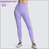 Plus Minus Co Women's Plus Size Push Up Sports Running Fitness Leggings, view 3