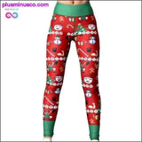 Plus Minus Co Women's - Printing Elastic High Waist Leggings, view 2