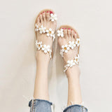 Plus Minus Co Women's Sandals plus Size 35-43 Summer Flat Shoes Flat Heel Women's Sandals, view 5