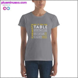 Plus Minus Co Women's short sleeve t-shirt, view 4