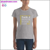 Plus Minus Co Women's short sleeve t-shirt, view 5