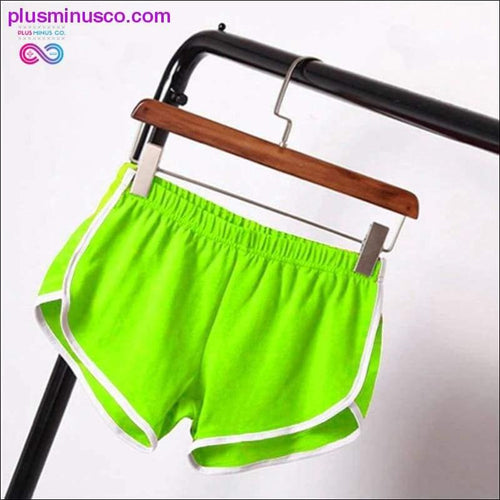 Plus Minus Co women's shorts 2020 Summer Blend Short Pants Contrast