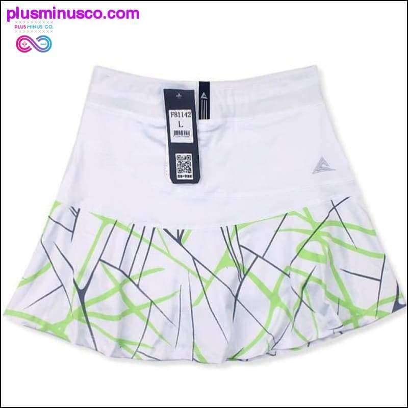 Plus Minus Co Women's Stripe Short Skirt Sportswear || PlusMinusco.com
